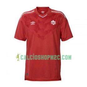 Canada Maglia Prima Mondiali calcio femminile 2019 Manica Corta